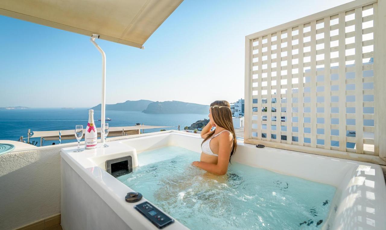 Santolia Caldera Aparthotel โอยา ภายนอก รูปภาพ